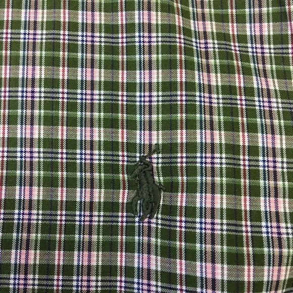 Ralph Lauren Boy Check Button Down Shirt Size 5 - Picture 4 of 8